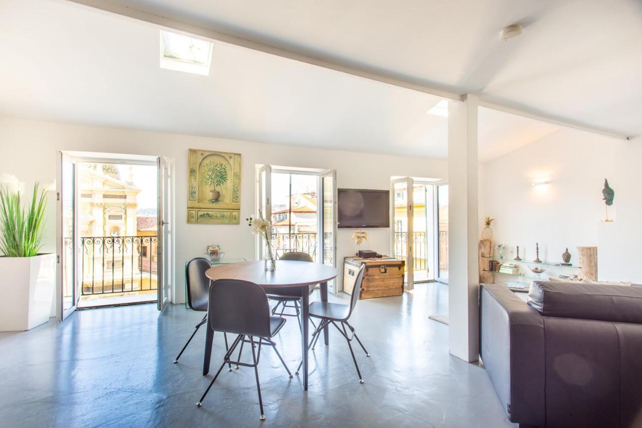 Ross 5- F2, Lumineux, Balcon, Loft, Clim, Vieux-Nice Buitenkant foto