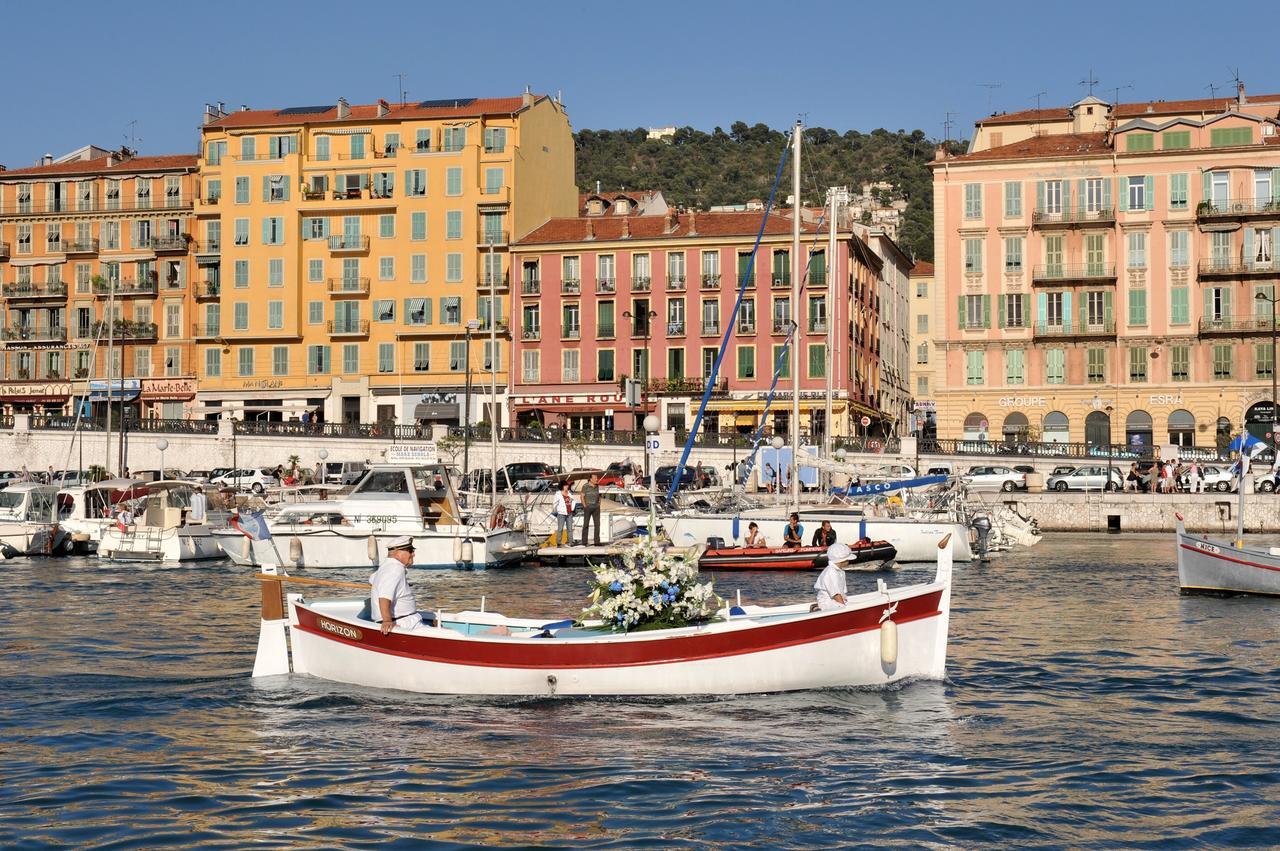 Ross 5- F2, Lumineux, Balcon, Loft, Clim, Vieux-Nice Buitenkant foto